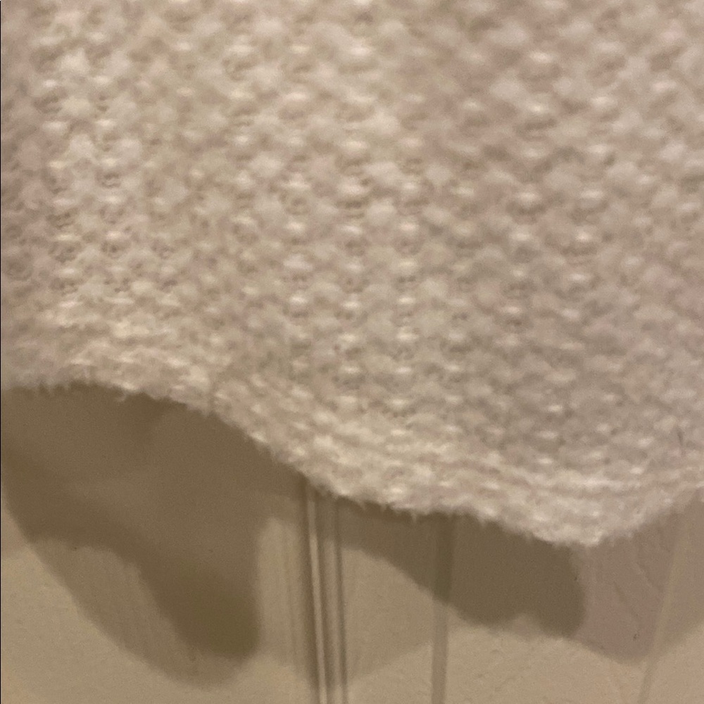 White Knit Cardigan - Picture 5 of 8